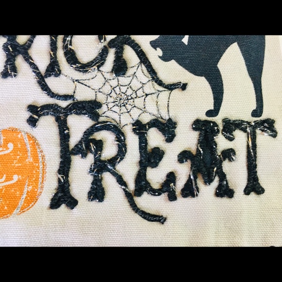 3 Halloween Black Cat Trick Treat Kitchen Towels - Picture 8 of 16